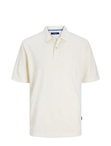 Jprbluwilliam Wash Ss Polo Sn Tops Polos Short-sleeved White Jack & J ...