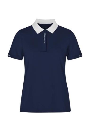 Abby Poloshirt Tops T-shirts & Tops Polos Navy Röhnisch