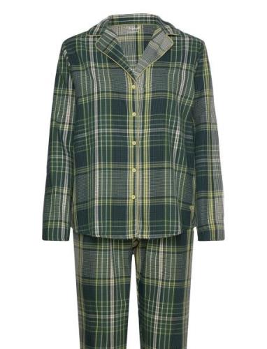 Boyfriend Pw X Checks Pyjamas Green Triumph