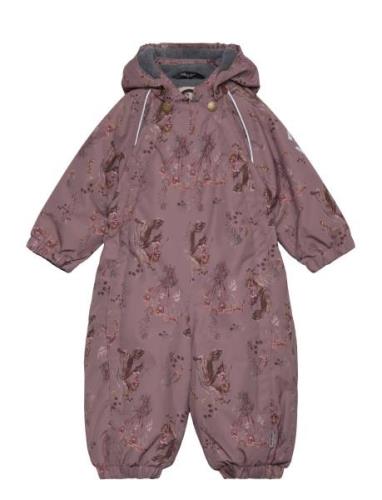 Polyester Baby Suit - Aop Floral Outerwear Coveralls Snow-ski Coverall...