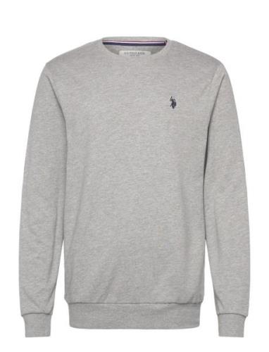 Hugo Reg Sw Uspa M Sweat Tops Sweat-shirts & Hoodies Sweat-shirts Grey...