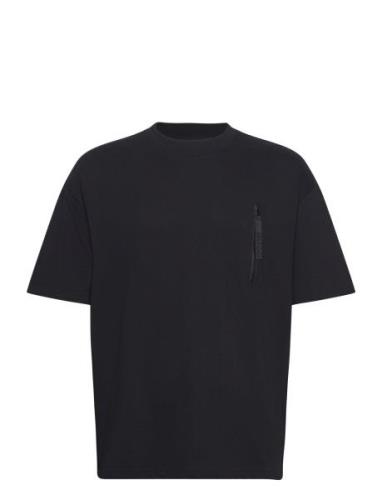 Dibtechti Tops T-shirts Short-sleeved Black HUGO