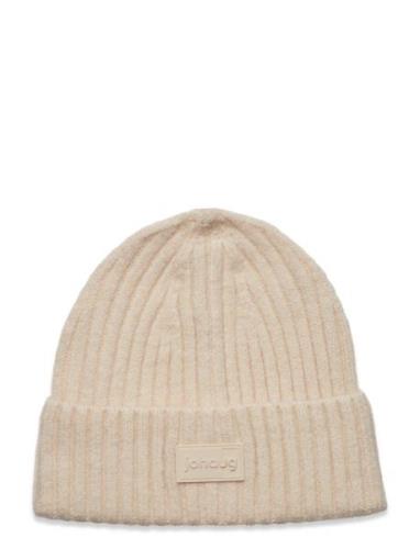 Lit Beanie Accessories Headwear Beanies Beige Johaug