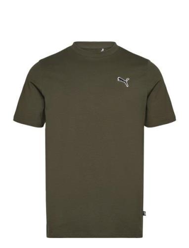 Better Essentials Tee Sport T-shirts Short-sleeved Khaki Green PUMA