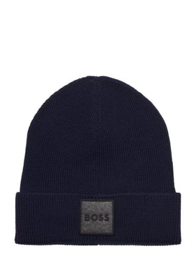 Foxxy Accessories Headwear Beanies Blue BOSS