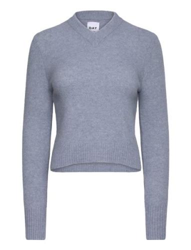 Rosa - Cozy Days Rd Tops Knitwear Jumpers Blue Day Birger Et Mikkelsen