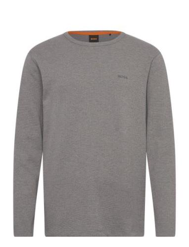 Tempesto Tops T-shirts Long-sleeved Grey BOSS