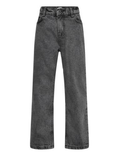 Grhamon Dark Grey Bottoms Jeans Wide Jeans Grey Grunt