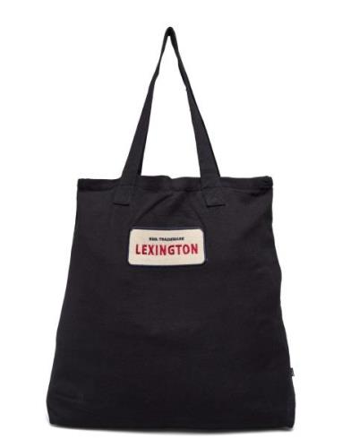 Lenox Organic Cotton Canvas Shopper Shopper Veske Navy Lexington Cloth...