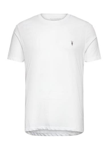 Tonic Ss Crew Tops T-shirts Short-sleeved White AllSaints