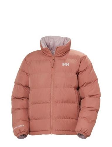 W Yu 23 Reversible Puffer Fôret Jakke Pink Helly Hansen