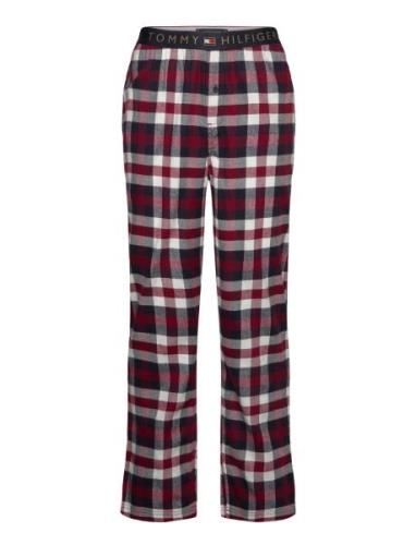 Flannel Pant Joggebukser Red Tommy Hilfiger