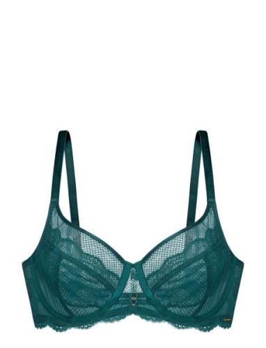 Hayden Wired Bra Lingerie Bras & Tops Wired Bras Green Dorina