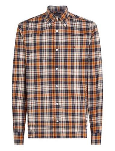 Flex Poplin Tommy Tartan Rf Shrt Tops Shirts Casual Multi/patterned To...