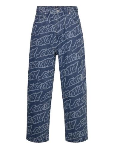 Big Pants Bottoms Jeans Relaxed Blue Santa Cruz