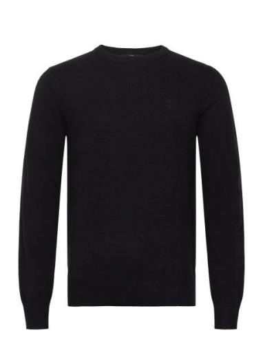 Inpillen Tops Knitwear Round Necks Black INDICODE