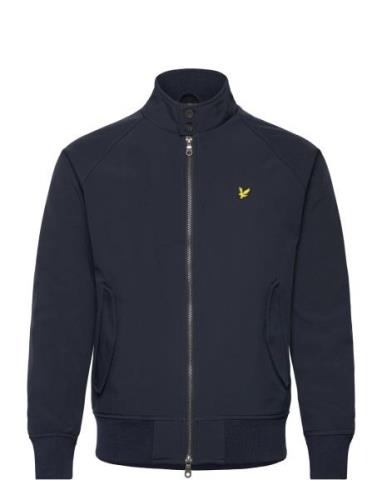 Softshell Harrington Jacket Tynn Jakke Navy Lyle & Scott