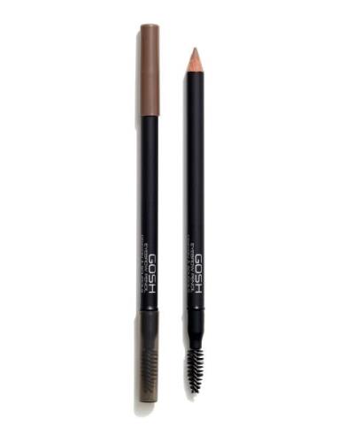 Gosh Eyebrow Pencil Øyebrynsblyant Sminke Brown GOSH COPENHAGEN