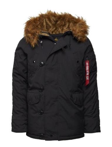 Explorer Parkas Jakke Black Alpha Industries