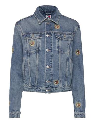 Izzie Slim Aocr Jckt Dh6134 Dongerijakke Denimjakke Blue Tommy Jeans