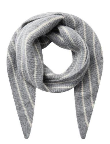 Sc-Friedel Accessories Scarves Winter Scarves Grey Soyaconcept