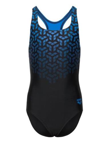 Girl's Arena Kikko V Swimsuit Swim Pro Back Navy-S Badedrakt Badetøy B...