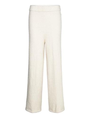 Pant Pyjamasbukser Pysjbukser Cream Calvin Klein