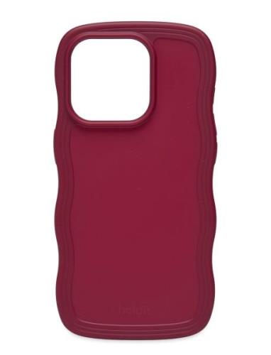 Wavy Case Iph 15 Pro Mobiltilbehør-covers Ph Cases Red Holdit