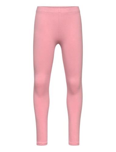 Essential Cotton Leggings Bottoms Leggings Pink Mango