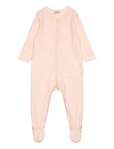 Rukano Langermet Bodysuit Pink MarMar Copenhagen