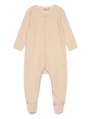 Rukano Langermet Bodysuit Beige MarMar Copenhagen