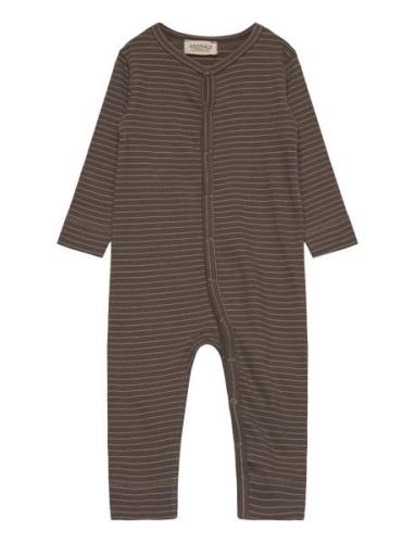 Ruka Langermet Bodysuit Brown MarMar Copenhagen