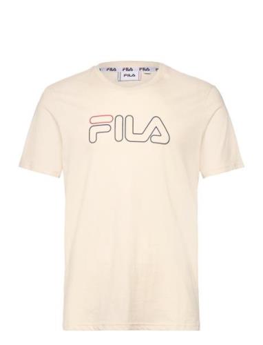 Sofades Tops T-shirts Short-sleeved Cream FILA