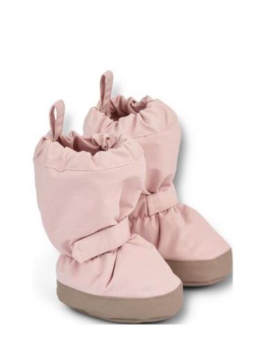 Outerwear Booties Tech Vinterstøvletter Pull On Pink Wheat