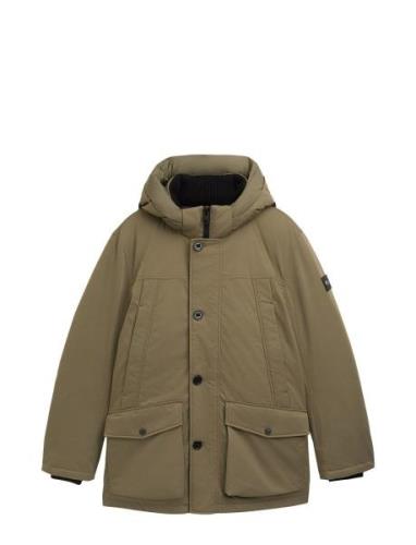 Arctic Parka Parkas Jakke Khaki Green Tom Tailor