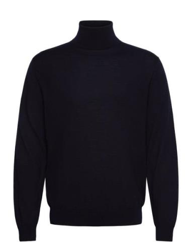 Caine Tops Knitwear Turtlenecks Black Reiss