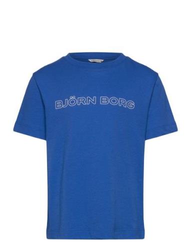 Borg Essential 3 T-Shirt Tops T-shirts Short-sleeved Blue Björn Borg