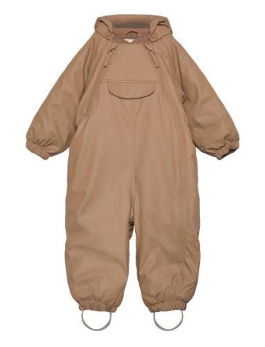 Wintersuit Evig Outerwear Coveralls Snow-ski Coveralls & Sets Brown Wh...