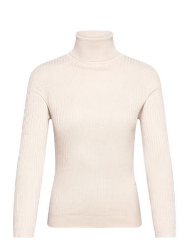 Onlkarol L/S Rollneck Pullover Knt Noos Tops Knitwear Turtleneck Cream...