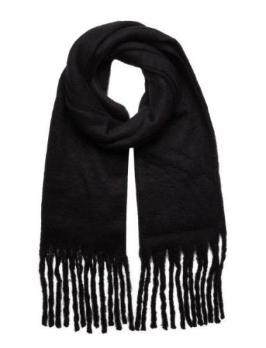 Soft Chunky Scarf Accessories Scarves Winter Scarves Black Gina Tricot