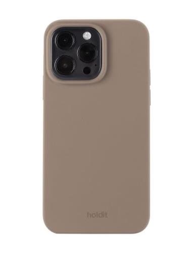 Silic Case Iph 14 Promax Mobiltilbehør-covers Ph Cases Beige Holdit