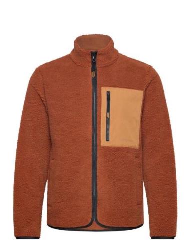 Pocket Teddy Jacket Tynn Jakke Orange Revolution