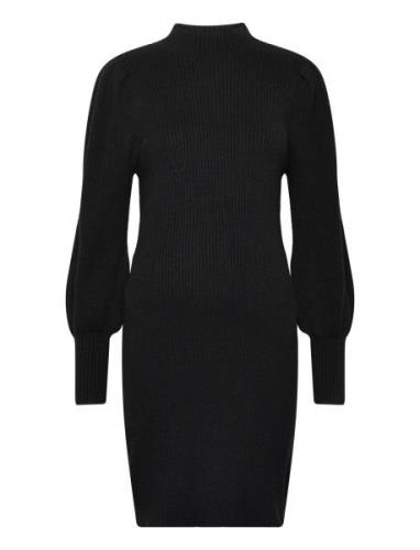 Olmkatia L/S Dress Knt Noos Dresses Knitted Dresses Black Only Materni...