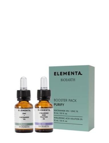 Bioearth Elementa Booster Pack Purify Hudpleiesett Nude Bioearth