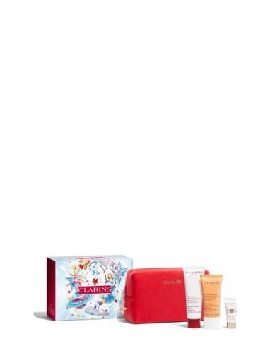 Beauty Flash Holiday Collection Sett Bath & Body Nude Clarins