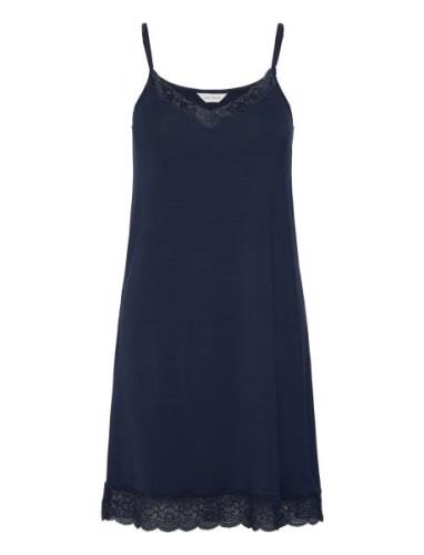 Bamboo Slip With Lace Bodies Slip Navy Lady Avenue