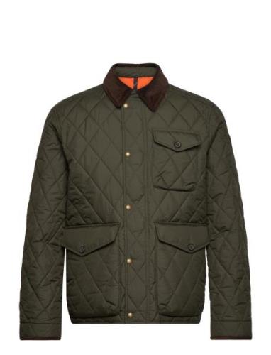 The Beaton Quilted Jacket Vattert Jakke Khaki Green Polo Ralph Lauren