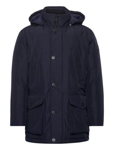 Osiass Parkas Jakke Navy BOSS