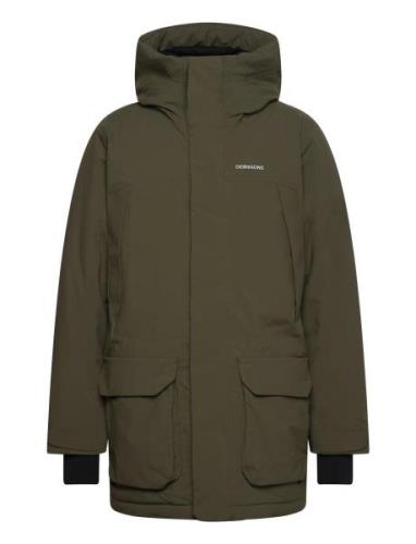 Marek Usx Parka Parkas Jakke Khaki Green Didriksons