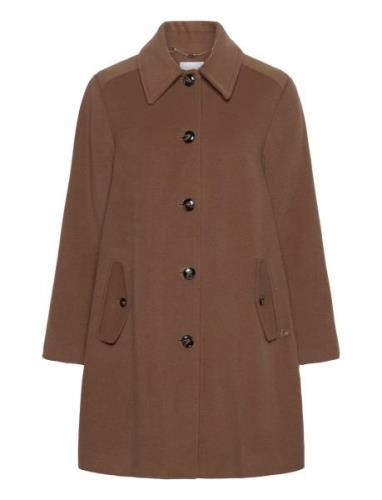 Opeia - Outerwear Frakk Jakke Brown Claire Woman